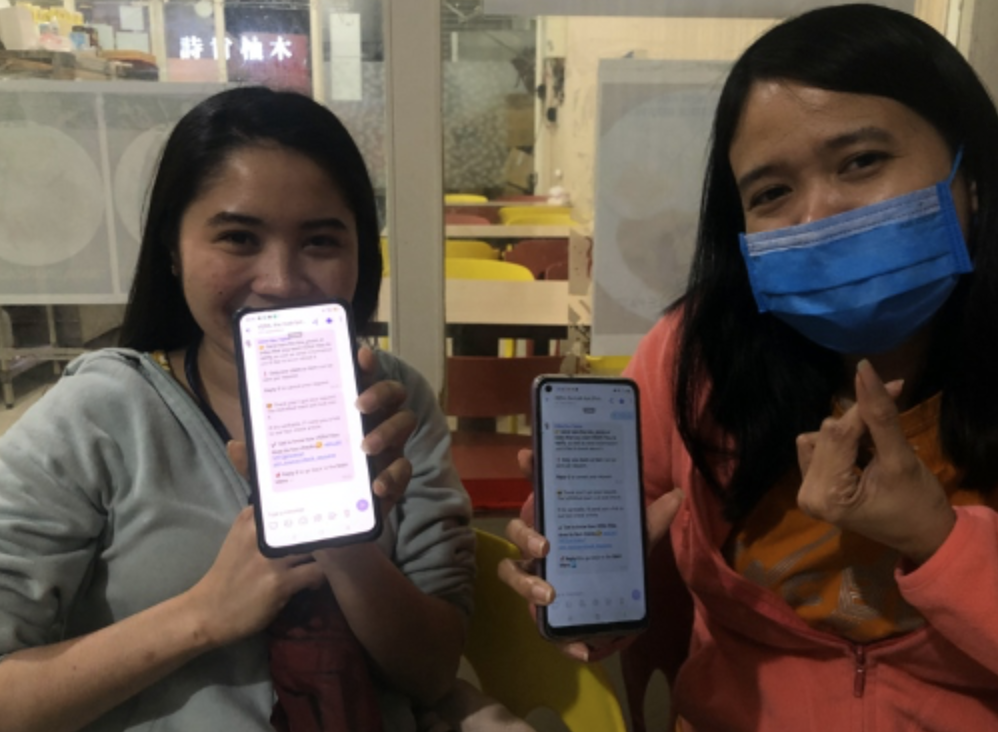 Fighting misinformation among Filipino communities in Neili, Taoyuan